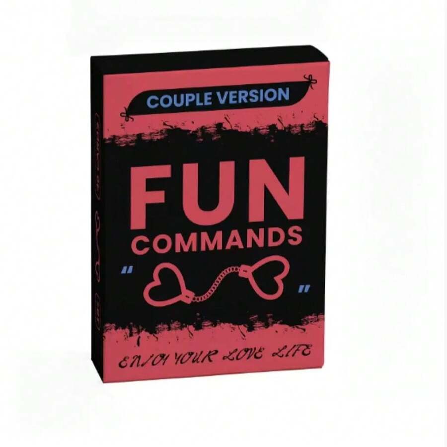 Permainan Kartu Gosok Fun Commands untuk Pasangan Dua Orang, Permainan Meja Interaktif Romantis untuk Malam Kencan, Mainan Membangun Hubungan Manis, Hadiah Kejutan Liburan Bagus untuk Natal & Halloween, Cocok untuk Waktu Luang Pribadi Pasangan di Rumah - View 1
