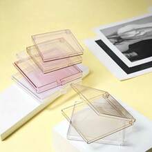 Camellia False Eyelash Storage Box Single-Strand Implantable Desktop Flower Storage Box - Clear - View 8