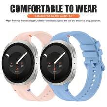 1件 矽膠錶帶，相容於 Galaxy Fit 3 手錶，運動替換錶帶，相容於 Galaxy Watch8/9 手環配件 - For Galaxy Fit 3 - 查看 11