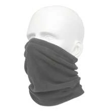 1pc Unisex 3-In-1 Fleece Neck Gaiter Scarf Winter Warm Windproof Face Mask Knit Hat, Suitable For Outdoor Skiing, Cycling, Multi-Functional Windproof Face Mask - Grey - View 6
