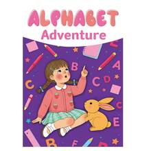 English Alphabet Tracing & Coloring Activity Notebooks, A-Z Uppercase & Lowercase Letter Practice, Find The Letter, Picture Vocabulary, Pattern Matching, Dot-To-Dot, Handwriting Practice, Fine Motor Skills, Learning Worksheets, English Edition - Alphabet Tracing & Coloring Activities - View 2