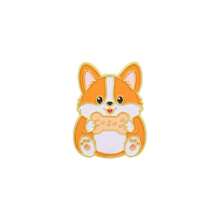 Cute Cartoon Animal Enamel Pins Set, Kawaii Rabbit Panda Squirrel Cat Bear Lapel Badge For Backpack Clothes Decor, Lovely Gift For Animal Lovers - Multicolor - View 15