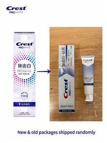 Pasta Gigi Pemutih Termal CREST Professional Whitening 39°C Penghilang Noda Membandel, Perlindungan Noda 16 Jam 120g/Tube - MultiWarna - View 12