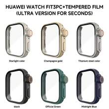 1pc Compatible With Huawei Watch Fit5/ Fit3 Smartwatch Change To Ultra Screen Protector Compatible With Huawei Watch Fit5Pro PC Case+Glass Accessories - Fit5pro - View 10