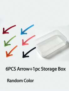 13/7pcs 3D Arrow Magnetic Sticker Set, Whiteboard Blackboard Magnetic Indicator Stickers, Colorful Arrow Magnets For Office Teaching Meeting Marking Photo Memo Message Decoration Magnetic Adhesive Stickers, Reusable Movable No Glue Adhesion Creative Desktop Wall Decoration Multi-Scenario Practical Storage Marking Supplies - Arrow Magnet Set - View 9