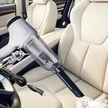 Penyedot Debu Genggam 12V untuk Mobil, Kabel Daya Sepanjang 3M & Berbagai Aksesoris untuk Membersihkan Interior Mobil - terhubung - View 3