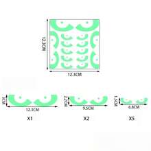 8pcs Glow-In-The-Dark Halloween Window Sticker Set, Luminous Window Decals, Glowing Halloween Night Party Stickers, Removable Fluorescent Halloween Stair Wall Stickers, Reusable Window Decals, Suitable For Home Wall And Window Decoration, Halloween Eye Window Stickers, Halloween Party Decorations - Multicolor - View 8