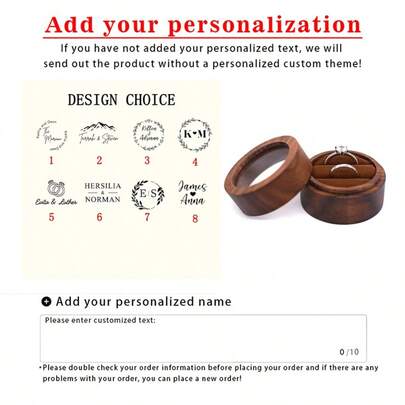 Bandejas de joyería personalizadas