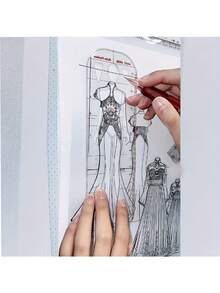 Fashion Tech Human Body Template Ruler - Skill Competition Edition - Multicolor - View 5
