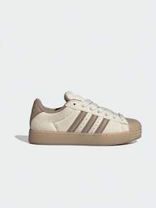 Adidas Originals Unisex ORIGINALS SUPERSTAR ST Classic Shell Toe Suede Upper Shoes KJ4688 - Beige - View 1