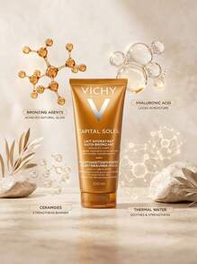 Vichy Capital Soleil Self Tanning Moisturizer SPF50 100 Ml - Multicolor - View 2