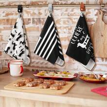 1/3/6/12pcs Leather Towel Clips With Rings For Kitchen Towel Rack, Hanging Utensil Towel Clips, Suitable For Kitchen, Bathroom, Oven Handle, Dishwasher Cabinet, Stove Bar Or Rack, 6 Colors - Multicolor - View 5