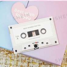 (1pc) Wooden Message Board With Gift Card, For Confession - 1 Best Wishes Gray - View 6