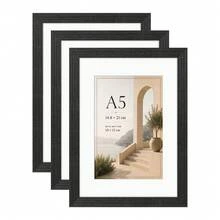 Mosearon 3pcs/1pc Solid Wood Photo Frame - A3, A4, 30x40CM, Multiple Sizes. Home Decor Photo Frame - Can Be Hung On Wall Or Placed On Table. Perfect For Portraits, Landscape Photos And Birthday Photos. Great Gift For Friends. - Solid Wood Photo Frame - View 17