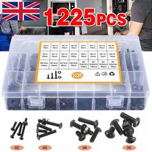 1225pcs Stainless Steel Hex Screws And Socket Bolts Nuts Set Assorted M2 M3/M4/M5 - UK-h423801 - View 3