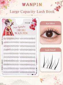 WANPIN WAN PIN Zhaojun 10-Row Natural Lower Eyelashes, 6mm B-Curl Fine Cluster False Eyelashes, Lightweight Soft And Slender, Creating Defined Single Lash Look, Seamless Comfortable Fit, Suitable For Daily Natural Eye Makeup - C - View 10