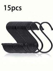 10个S型挂钩，无需安装，使用方便，可直接悬挂。 - 黑色 - 查看 15