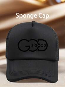1pc Men Hat 'GOD IS GOOD' Printing Caps For Men Adjustable Hat Perfect For Parties, Hiking, Outdoor Trips Everyday Wear And Sun Protection - Multicolor - View 6