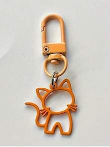 Cute Cat Keychain, Fun Cat Bag Charm, Women's Cute Pet Keychain, Pet Lover Gift - Multicolor - View 2