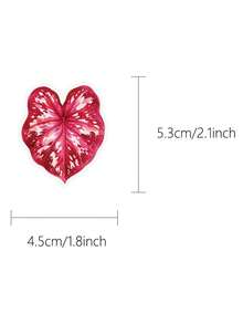 50PCS,Colorful Leaves Transparent Stickers,Scrapbook Supplies,Creative And Aesthetic Design Sticker,Suitable For Mobile Phone Cases,Tablets,Mobile Phone,Laptops,Suitcases,Cars,Notebooks,Helmet,Guitar,Skateboard,Storage Box,Computer, - 50pcs - View 4