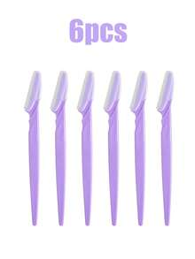 30pcs/20pcs/6pcs/1pc Eyebrow Shaving Set Designed For Women And Men, Includes Storage Box, Facial Hair Removal Razor, Washable And Reusable, With Dust Cover, Eyebrow Trimmer For Shaping And Grooming Beautiful Brows, Suitable For Face And Body Hair Removal, Essential Tool For Hair Salon, Makeup And Beauty Industry And Daily Use, Beauty And Travel Accessory - Multicolor - View 8