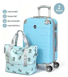 Luggage Sets - Baby Blue - View 11