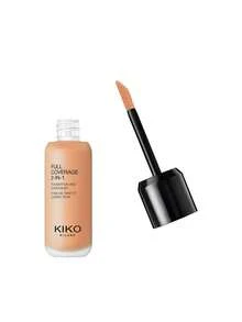 KIKO Milano [حزمة] كريم أساس ومصحح عيوب 2 في 1 تغطية كاملة WB30 بيج دافئ 25 مل * 2 - WB30 بيج دافئ - مشاهدة 3
