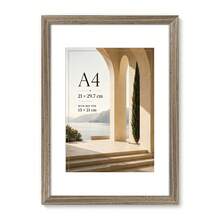 Mosearon 3pcs/1pc Solid Wood Photo Frame - A3, A4, 30x40CM, Multiple Sizes. Home Decor Photo Frame - Can Be Hung On Wall Or Placed On Table. Perfect For Portraits, Landscape Photos And Birthday Photos. Great Gift For Friends. - Solid Wood Photo Frame - View 47