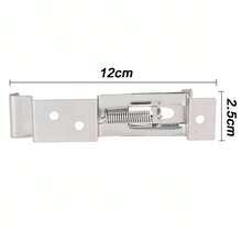 2PCS Rectangular Car License Plate Spring Loaded Stainless Steel Bracket Cars Frame Holder Clamps Trailer Number Plate Clips - 2pcs - View 7