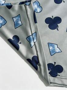 3pcs Men's Underwear, Soft Comfortable Printed Pattern Design Loose Triangle Briefs, With Button Fly, Suitable For Daily Wear, Vacation And Travel - Multicolor - View 5