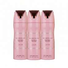 Lattafa - Lot De 3 Decadent Delights Rose Petal Macaron Deo Spray 200ML - Rose Petal Macaron *3 - View 3