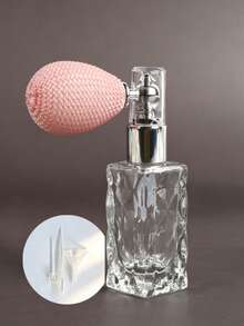 Refillable Glass Empty Perfume Spray Bottle, Suitable For Travel, Leak Proof Cosmetic Storage Containers, Multi Color Gold Silver Pink Air Bulb Design, Easy To Refill Empty Perfume Bottle, Very Suitable For Daily Birthday Anniversary Celebrations - Multicolor - View 9