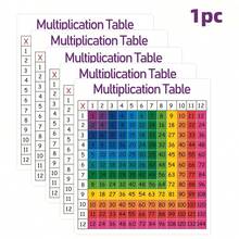 30pcs Multiplication Table Stickers, Essential Math Learning Aid For Students And Families, Easy-To-Use School And Office Supplies Stickers, Size 3.15X2.76 Inches - Multicolor - View 9