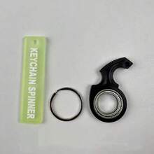 1pc- Keychain, Portable Rotating Metal Keychain, Glow-In-The-Dark Pendant Hanging Decoration, Bag Accessory, Selected Birthday Gift, Unique Holiday Gift Choice Fidget Toy/3d Printed Fidget/Fidgets/Keychains/Halloween - Multicolor - View 8