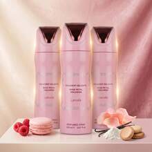 Lattafa - Lot De 3 Decadent Delights Rose Petal Macaron Deo Spray 200ML - Rose Petal Macaron *3 - View 1