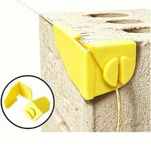 4pcs Construction Line Anchor Corner Brackets, Plastic Brick Masonry Line Fixing Tool Set, Used For Precise Brick And Block Alignment Masonry Line Guide - Corner Bracket - View 9