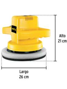 Pulidora roto-orbital 10"- 110 W - Amarillo - Ver 5