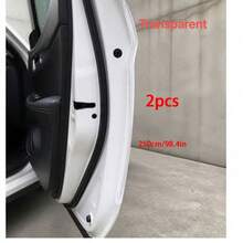 Strip Pelindung Anti Gores Tepi Pintu Mobil, Trim Dekoratif Karet Berbentuk U, Pita Pelindung Segel Samping - A - View 12