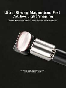 1pc Extra-Large High-Strength Magnet, Designed With A Combination Of Silicone Cylinder Magnets And Magnetic Beads To Enhance Magnetic Force, Instantly Creating A Cat-Eye Effect, Specially Designed For High-Gloss Cat-Eye Gel - Multicolor - View 2