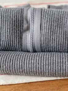 Boys' Solid Color Academy Style Knit Cardigan Sweater, Suitable For School Daily Wear In Spring, Autumn And Winter - Grey - View 7