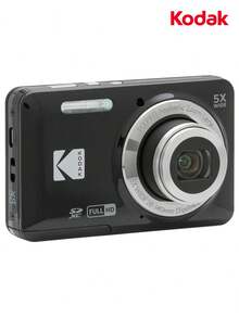 Kodak FZ55 Digital Camera: Entry-Level Compact Point-And-Shoot Camera For Home Use, 16.35MP Resolution, 28mm Wide-Angle Lens, 5x Zoom, 1080p Video Recording, 2.7-Inch Screen, Scene Modes, Portable For Home And Travel Use. - View 19