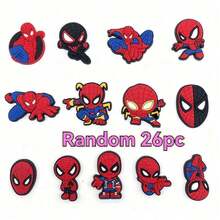 13pcs/26pcs/39pcs Anime Cartoon Theme Shoe Charms, Including Shoe Flowers, Shoe Buckles, Detachable Shoe Flowers, Decorative Buttons For Shoes, Perfect For Back To School Gifts For Classmates And Friends, Ideal For Birthday, Holiday Decorations And Halloween/Christmas Gifts For Friends, Family And Colleagues - Multicolor - View 10