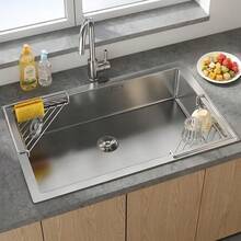 Kitchen Triangle Sink Drain Rack, Sink Organizer, Bowl And Dish Drain Basket, Home Filtration Storage Sink Mesh Drain Rack - A - View 5