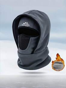 1pc Warm Windproof Double-Layer Breathable Full Face Balaclava (Unisex), Suitable For Skiing, Snowboarding, Motorcycle Riding And Various Outdoor Winter Sports; Combines Neck Protection And Cold Resistance Functions, Suitable For Multiple Scenarios And Daily Protection. - Multicolor - View 5