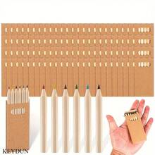 42pcs .Mini Colored Pencil Set, Includes 6 Colors, 7 Boxes Set, Pre-Sharpened, Suitable For Art Projects And Classroom Use. Best Choice For Art Enthusiasts - Sets - View 9