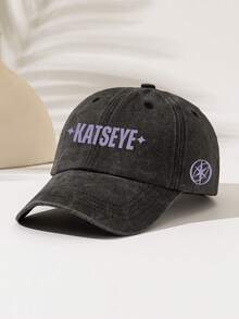 Unisex Fashion Essential Highly Attractive All-Season Decorative "KATSEYE" Print Pattern Baseball Cap, Lightweight And Easy To Carry, Washable, Perfect Gift For Family And Friends - Washing Cap 3 - View 18