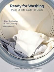 100pcs Color Absorbing Laundry Sheets, High-Efficiency Dye Capture Sheets For Washing Machine, Prevent Color Bleeding And Dye Transfer During Mixed Washing, Keep Clothes Bright And Fresh, Disposable Non-Woven Fabric Color Absorbing Sheets, Suitable For Daily Home Laundry - Multiple Styles - View 3