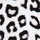 Black and White Leopard Print