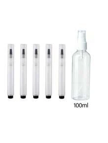 Refillable Transparent Empty Twist Pen For Cuticle Oil, Compact Portable Brush Tip Cosmetic Container, Multi-Use Travel Beauty Tool For Cuticle Oil, Nail Essence, Lip Gloss, Concealer - Multicolor - View 9