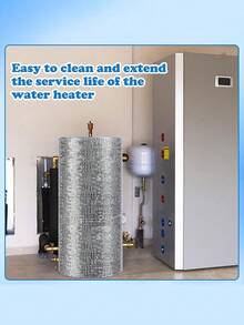 Upgraded Double-Sided Aluminum Foil EPE Insulation Roll, Thickened Reflective Thermal & Sound Barrier, Moisture-Resistant, Easy-To-Cut DIY Insulation Mat For Roofs, Walls, Garages & RVs - Embossed Foil - View 6